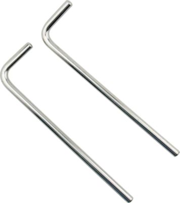 MEMPHIS SHADES CUSTOM 2 EXTENDED UPPER RODS - Cruiser Wind Shield Hardware