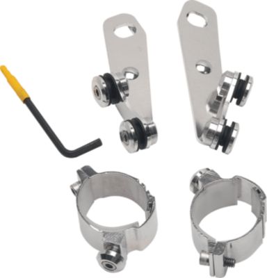 MEMPHIS SHADES LOWERS HARDWARE FOR SPORTSHIELDS - Cruiser Wind Shield Hardware
