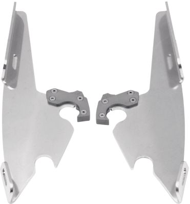 MEMPHIS SHADES TRIGGER-LOCK PLATE-ONLY KIT FOR SPORTSHIELDS - Cruiser Wind Shield Hardware