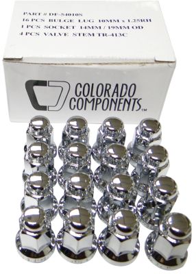 MOTOSPORT ALLOY 3/8x24 LUG NUT KIT - Utility ATV Wheel Hardware