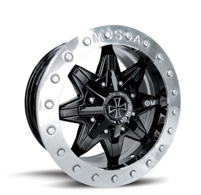 MOTOSPORT ALLOYS VICE BEADLOCK 14X7 - FRONT & REAR BLACK - Pivot Works Front Wheel Bearing Kit