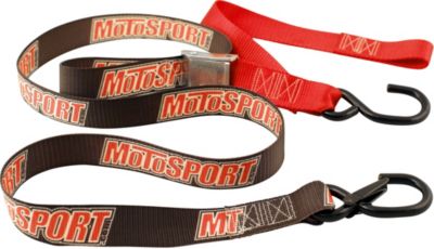 MOTOSPORT TIEDOWNS BLACK, CLIP