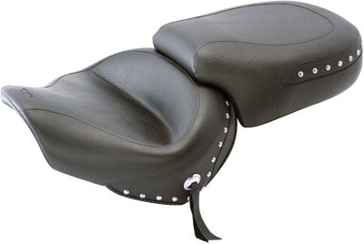 MUSTANG 2 PIECE TOURING STUDDED SEAT - Cruiser Parts 