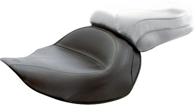 MUSTANG WIDE SOLO TOURING VINTAGE SEAT - Cruiser Parts 