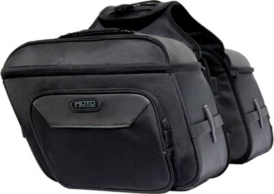 MOTOCENTRIC CRUISER SLANTED SADDLEBAGS - Motocentric Parts & Gear