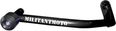 MILITANT MOTO BARRIER BAR - BLACK - Motorcycle Parts