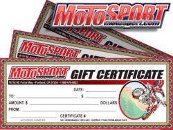GIFT CERTIFICATE 2500