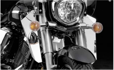 NATIONAL CYCLE SWITCHBLADE WINDSHIELD CHROME LOWER