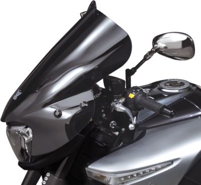 NATIONAL CYCLE FORK MOUNT VSTREAM WINDSCREEN - 20/DARK SMOKE - Motorcycle Wind Shields