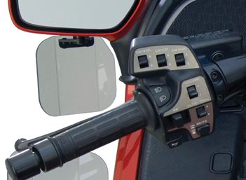 NATIONAL CYCLE MIRROR MOUNT WING DEFLECTOR - Motorcycle Windshields & Windscreens 
