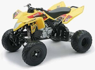 NEW RAY TOYS YOSHIMURA SUZUKI QUADRACER ATV - 1:12 SCALE - 