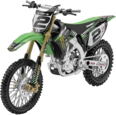 NEW RAY TOYS 1:12 SCALE MONSTER KAWASAKI RYAN VILLOPOTO REPLICA - 