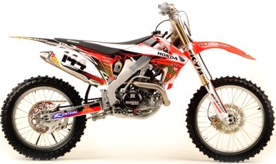 2012 N-STYLE ACCELERATOR GRAPHICS KIT - HONDA - Dirt Bike Graphic Kits With Seat Covers