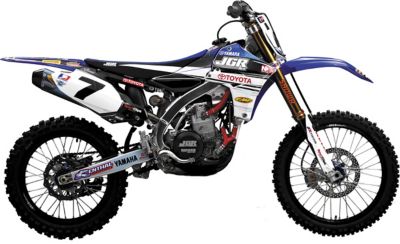 2012 N-STYLE JGR GRAPHICS KIT - YAMAHA - Dirt Bike Graphic Kits With Seat Covers
