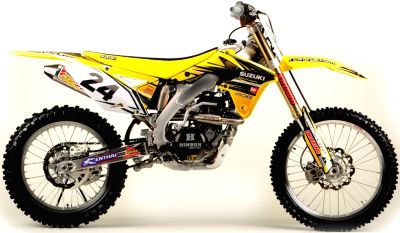 2012 N-STYLE ULTRA GRAPHICS KIT - SUZUKI - Dirt Bike Graphic Kits