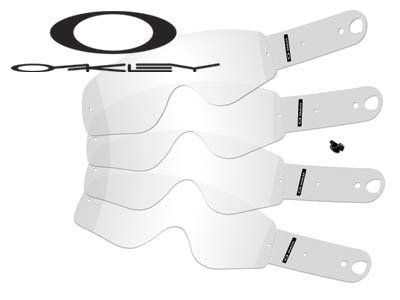 OAKLEY YOUTH MX XS O FRAME LAMINATED TEAR OFFS - 14 PACK