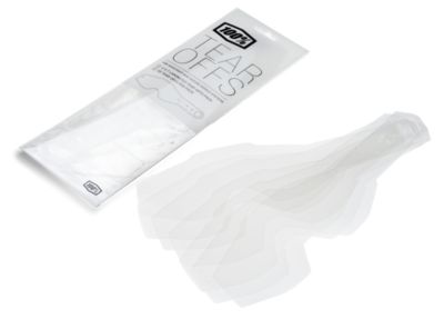 100% RACECRAFT / ACCURI STANDARD TEAR-OFFS - Discount & Sale Utility ATV Goggles And Accessories