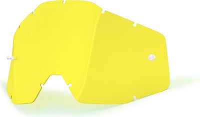 100% RACECRAFT / ACCURI VENTED DUAL REPLACEMENT LENS - 