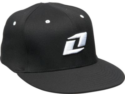 ONE INDUSTRIES YOUTH ICON HAT BLACK/WHITE LOGO - 
