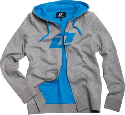 ONE INDUSTRIES WOMEN'S NUMBER ONE ZIP HOODY -  Motorcycle Clothing & Casual Apparel 