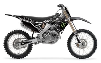 2011 ONE INDUSTRIES MONSTER ENERGY GRAPHICS AND PLASTIC KIT - HONDA - Fly Racing Flex Ii Elbow Guards