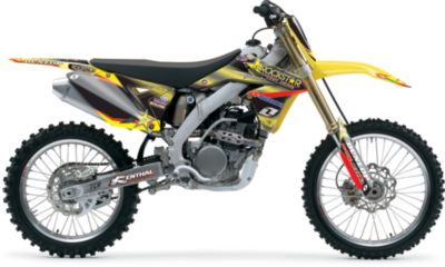2011 ONE INDUSTRIES AMATEUR ROCKSTAR MAKITA SUZUKI GRAPHICS KIT - Dirt Bike Graphic Kits With Seat Covers