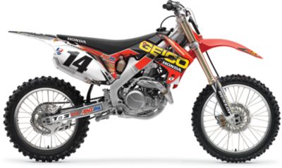 2011 ONE INDUSTRIES GEICO HONDA GRAPHIC KIT - Dirt Bike Graphic Kits With Seat Covers