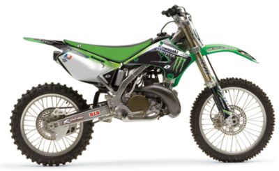 2011 ONE INDUSTRIES MONSTER ENERGY KAWASAKI GRAPHIC KIT - Dirt Bike Graphic Kits With Seat Covers