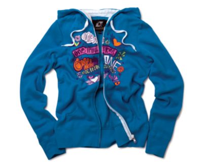 ONE INDUSTRIES WOMEN'S NYLON ZIP HOODY - Womens Dirt Bike Sweatshirts & Hoodies 