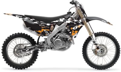 2012 ONE INDUSTRIES AIRBORNE COSMETIC COMPLETE GRAPHIC KIT - Dirt Bike Graphic Kits With Seat Covers