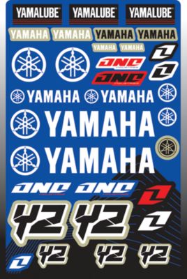 2012 ONE INDUSTRIES YAMAHA YZ DECAL SHEET