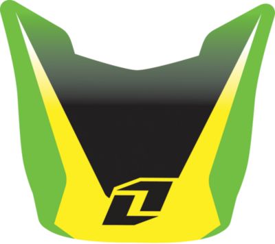 2012 ONE INDUSTRIES FRONT FENDER DECAL - KAWASAKI - Dirt Bike Trim Decals