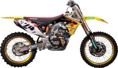 2012 ONE INDUSTRIES FACTORY GRAPHIC - SUZUKI - Dirt Bike Graphic Kits