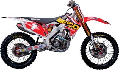 2012 ONE INDUSTRIES GEICO POWERSPORTS GRAPHIC - HONDA - Dirt Bike Graphic Kits