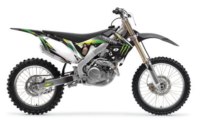 2012 ONE INDUSTRIES MONSTER ENERGY GRAPHIC KIT - HONDA - Dirt Bike Graphic Kits With Seat Covers