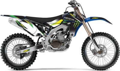 2012 ONE INDUSTRIES MONSTER ENERGY GRAPHIC KIT - YAMAHA - Dirt Bike Graphic Kits With Seat Covers