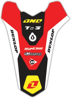 2012 ONE INDUSTRIES REAR FENDER DECAL - HONDA - Motocross Graphics & Dirt Bike Graphics