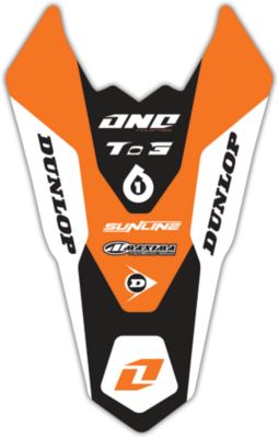 2012 ONE INDUSTRIES REAR FENDER DECAL - KTM - Motocross Graphics & Dirt Bike Graphics