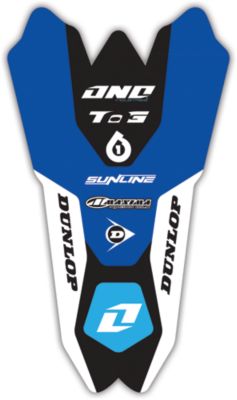2012 ONE INDUSTRIES REAR FENDER DECAL - YAMAHA - Dirt Bike Trim Decals