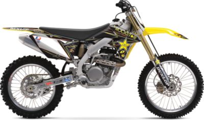 2012 ONE INDUSTRIES ROCKSTAR ENERGY GRAPHIC KIT - SUZUKI - Dirt Bike Graphic Kits With Seat Covers