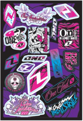 ONE INDUSTRIES GIRL DECAL SHEET - ATV Trim Decals
