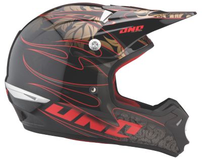 2009 ONE INDUSTRIES KOMBAT HELMET - FLAMES
