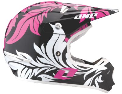 2009 ONE INDUSTRIES KOMBAT HELMET - FLOURISH