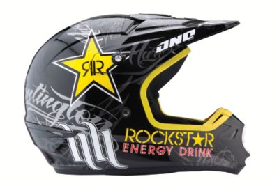 2010 ONE INDUSTRIES KOMBAT HELMET - HART AND HUNTINGTON ROCKSTAR