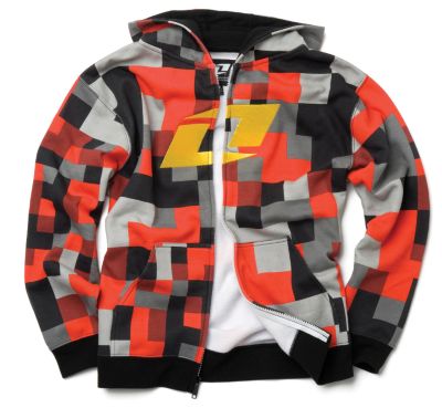 ONE INDUSTRIES YOUTH SQUARED ZIP HOODY