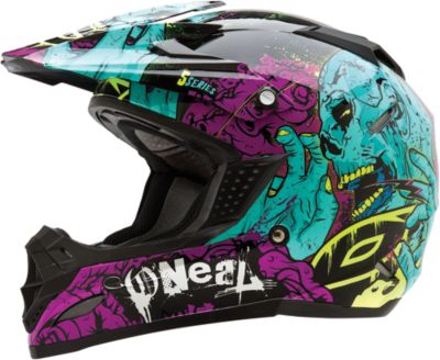 2012 O'NEAL YOUTH 5 SERIES HELMET - ZOMBIE - O'Neal Parts & Gear