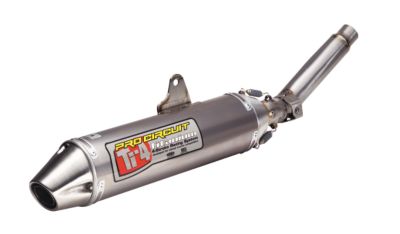  Pro Circuit TI-4 Slip-On Exhaust - Titanium 99dB