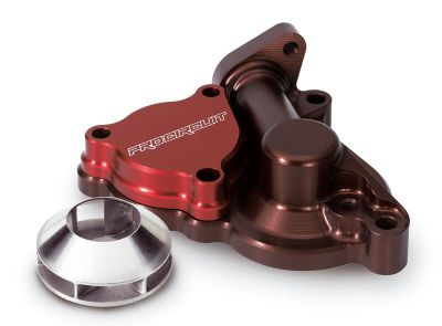PRO CIRCUIT WATER PUMP/OIL FILTER COVER WITH IMPELLER - 