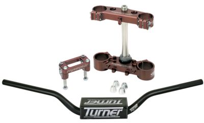 PRO CIRCUIT CLAMP SET 22MM OFFSET WITH TURNER OVERSIZED HANDLEBAR COMBO -  Dirt Bike Bar And Clamp Combos 