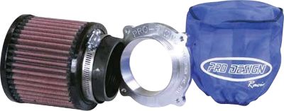 PRO DESIGN PRO FLOW INTAKE K&N KIT - Hearos Super Hearos Ear Filters